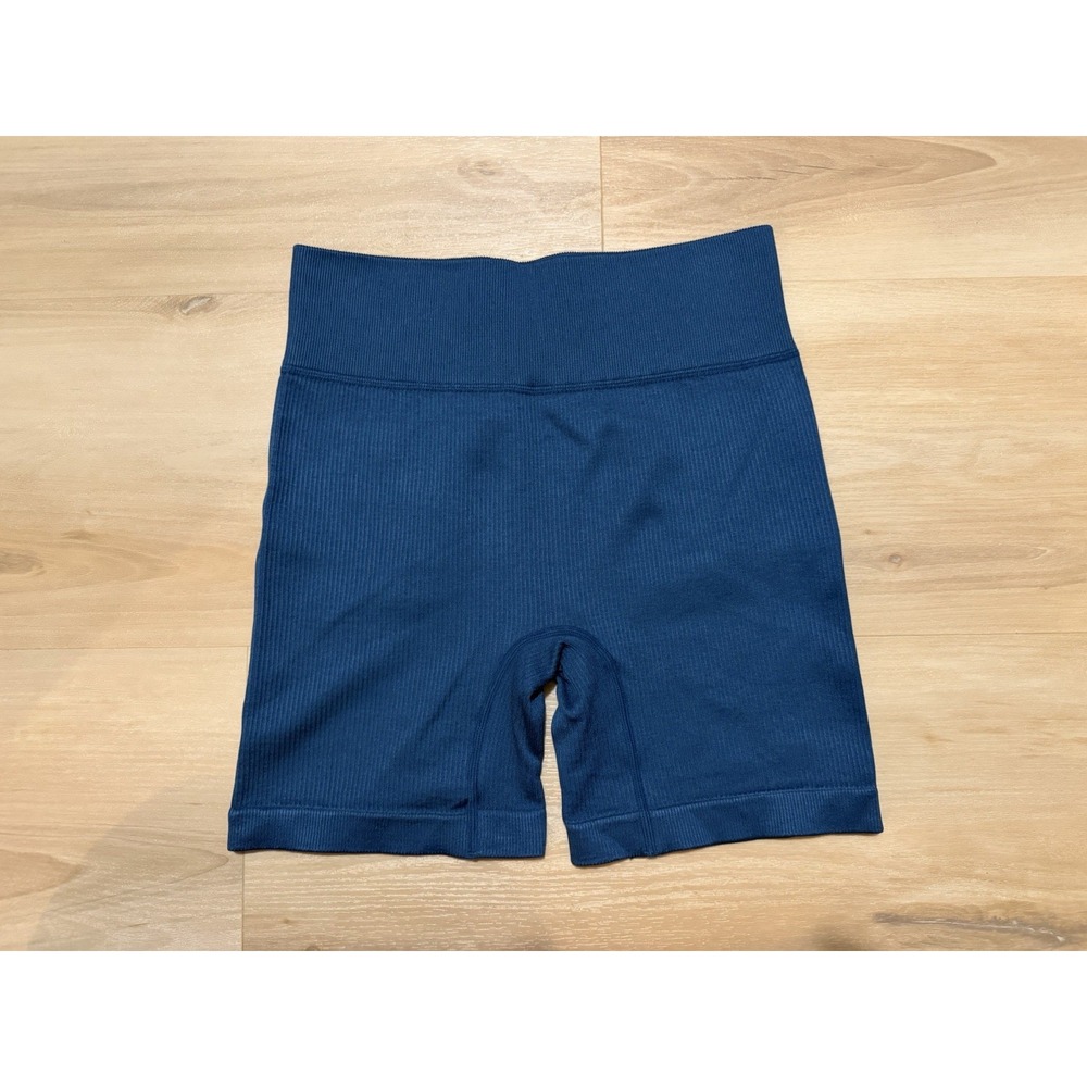 Little Milk Bar Allie Women's Shorts Size Small/Medium Blue High Rise